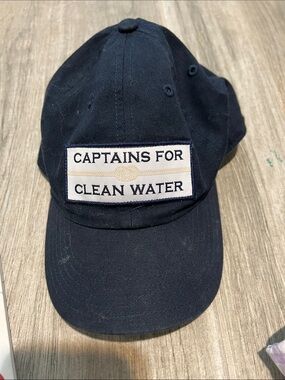 Captains For Clean Water Navy Baseball Cap